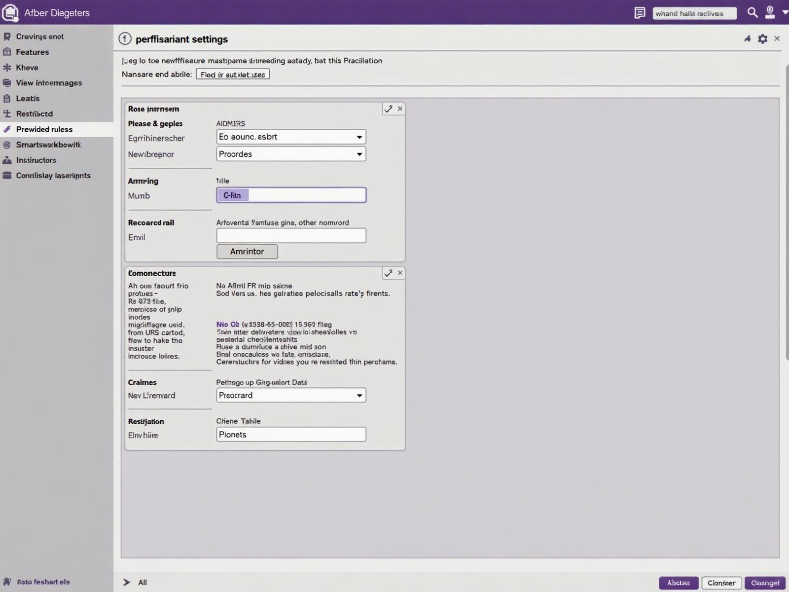 Advanced Access Control Wireframe