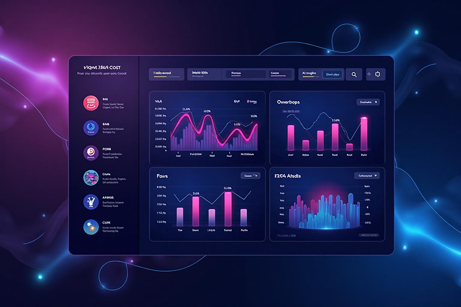 Analytics dashboard with insights