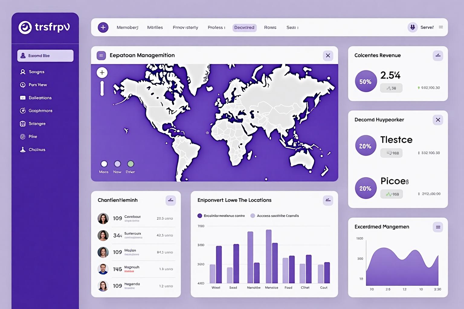 Multi-location dashboard
