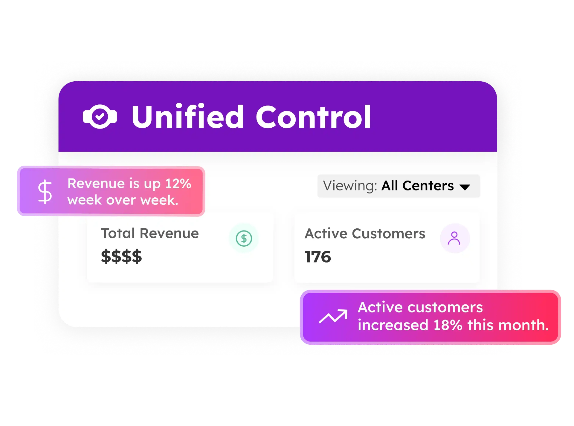 Multi-branch dashboard with access filter