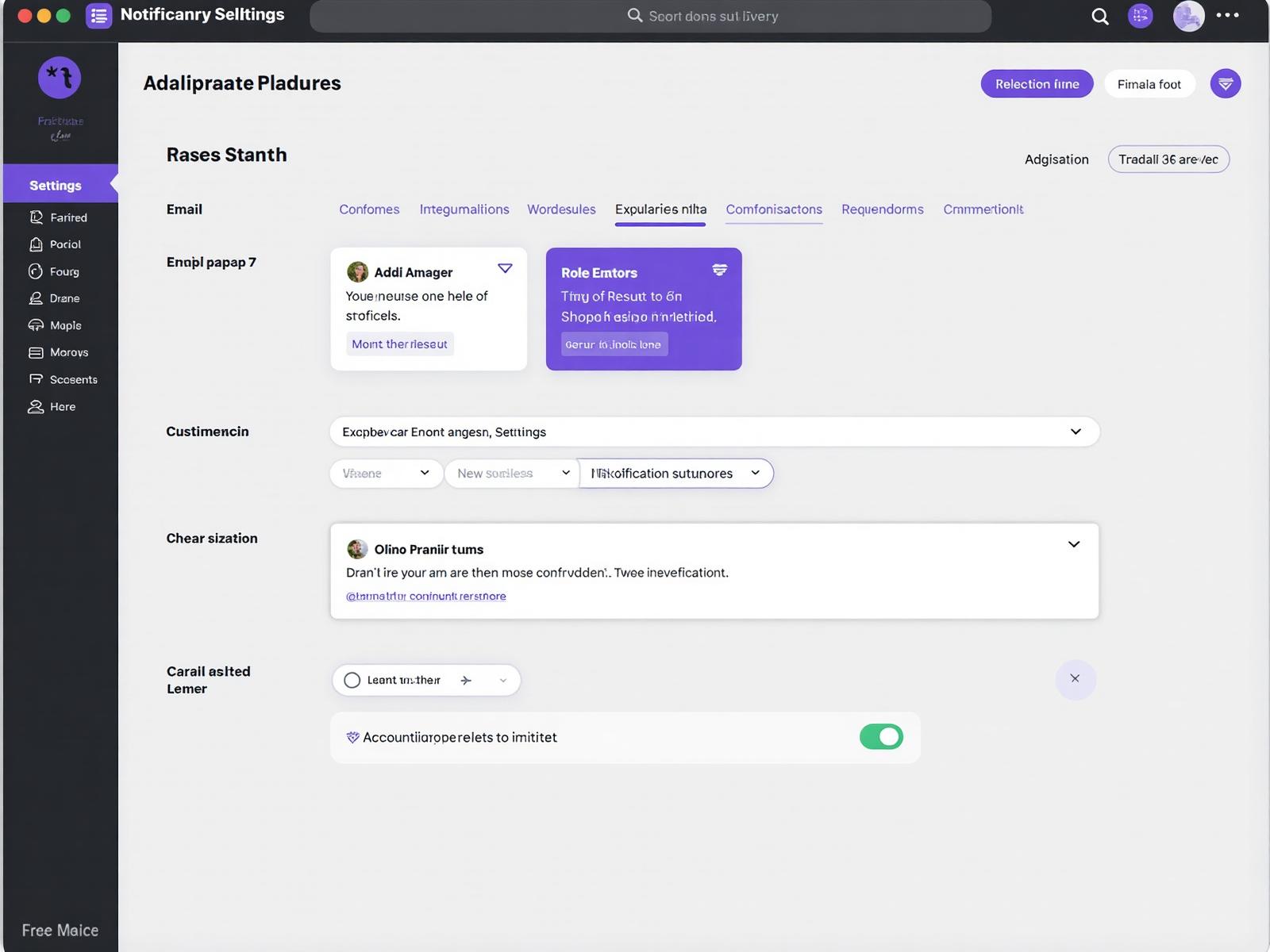 Smart Notifications Dashboard