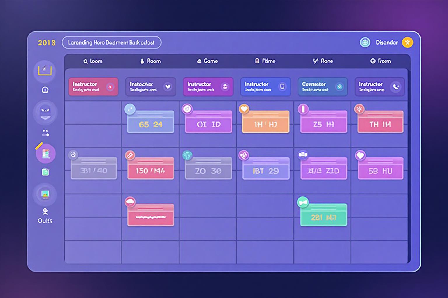 Calendar scheduling interface